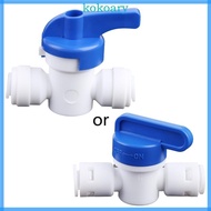 KOK Fit 1 4 OD Tube Tap Shut   for Valve POM Quick Fitting Connector For Aquarium RO Water Filter Re
