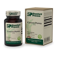 [USA]_Standard Process - Cayenne Pepper - Supports Circulatory Health, Gastric Digestion - 150 Capsu