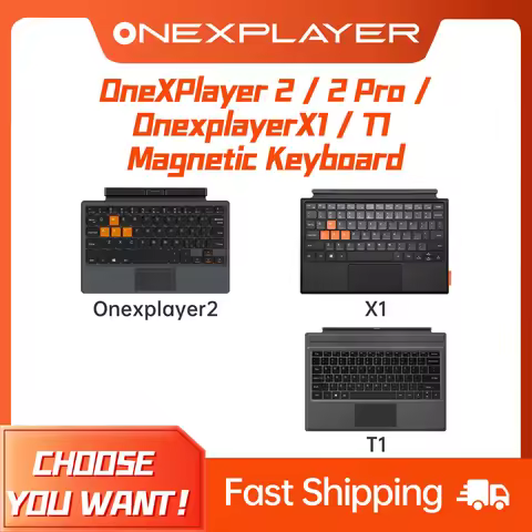 Original Manufacturing Magnetic Keyboard For OneXplayerX1 OneXplay 2 Pro OneXplayer 1S Core 1195G7 A
