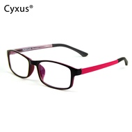 Cyxus TR90 แว่นสำหรับเล่นเกมแว่นสำหรับคอมพิวเตอร์ป้องกันแสงสีฟ้ามีน้ำหนักเบา 8327