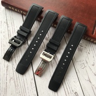 Suitable for Iwc Iwc Natural Rubber Strap Portugal Series Ocean Waterproof Sweatproof Silicone Watch
