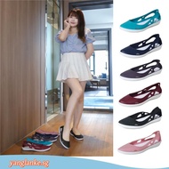 Fashion Pointed Toe Flat Sandals Women Jelly Sandal Summer Breathable Leisure Hole Shoes 6017