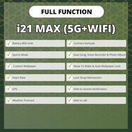 (NEW) SMART WATCH i21 MAX (5G + WIFI) WITH SUPER AMOLED + 2GB RAM + 32GB & 4GB RAM + 64GB NEW FUNCTI