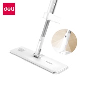 Deli ไม้ถูพื้นรีดน้ํา 2in1 ม็อบ ไม้ถูพื้นสเปรย์ แบบรีดน้ำ หมุน 360องศา เก็บง่าย ด้ามจับยาว Spray Mop