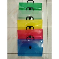 Jenia file Document+Handle (Plain Clear Bag file Document)