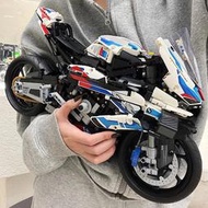 兼容樂高摩託車m1000rr科技機械組42130男孩拼裝積木玩具模型