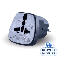 PowerPac 2pcs Multi Travel Adapter (PT11BK)