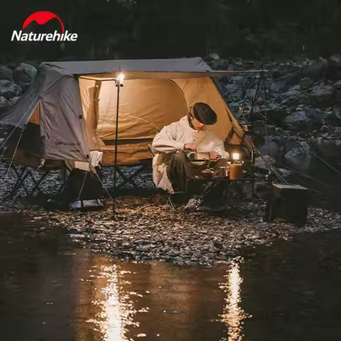 Naturehike A-Type Roof Off The Ground Automatic Tent Fishing One Touch Tent Quick Open Camping Bed T