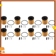8PCS for K3 1.6L for 1.5L Oil Filter Assy with Seals 26350-2M000 263502M000 26350 2M000