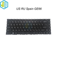 Russian Spanish Keyboard Laptop Rgb Backlit Keyboards For Msi Gp66 Stealth Gs66 Raider Ge66 Ms-1541 