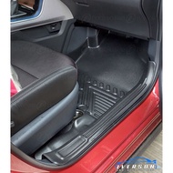 Toyota Veloz 2022 5D Deep Dish Car Floor Matting Fully Extended