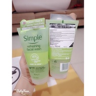 100% original _ Gel Cleanser Simple Genuine 150ml