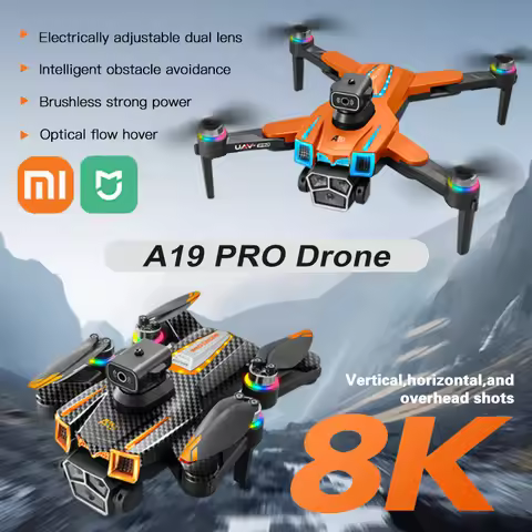 Xiaomi mijia A19 PRO Drone 8k professional HD camera 5G WIFI Brushless Motor Optical Flow Foldable R