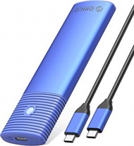 奧睿科 - ORICO USB3.2 Gen2 Type-C M.2 NVMe SSD 免工具外殼 （10Gbps） 藍色 2 年保修 [PWM2-G2]