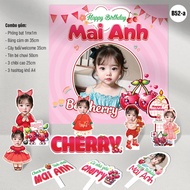 B52 - Cherry girl birthday Combo