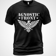 Cotton Unisex T-Shirt Agnostic Front Music Shirt Roger Miret Danny Lamagna