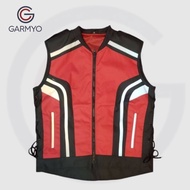 Cardora Polistar Reflective Vest – Red & Black | Multi Size S–5XL