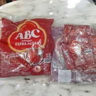 ABC extra spicy sauce, original chili sauce, tomato chili sauce sachet Chilli Sauce Chilli Sauce