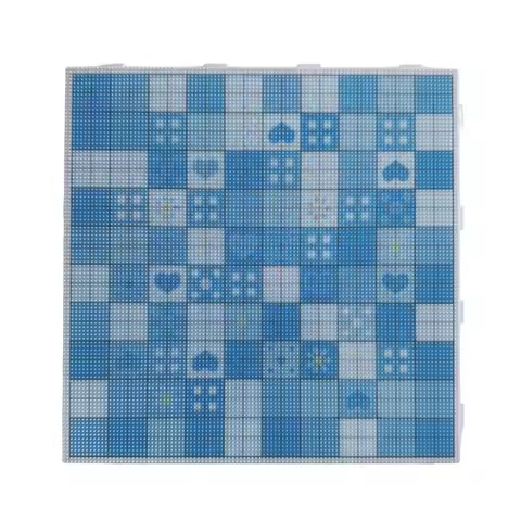 Large 78x78/104x104Pins Fuse Beads Pegboards Heart 2.6mm Beads Hama Beads Pegboards Reusable DIY Fus