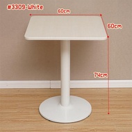 Yifeng โต๊ะกาแฟ โต๊ะรับประทานอาหาร โต๊ะไม้โครงขาเหล็ก แข็งแรง 3309 3301