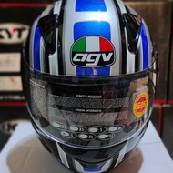 HELM AGV GP 1 2006 BLAK/BLUE/SILVER