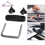 [Amleso2] U Bolt Roof Rack Clamps PP Heavy Duty Metal Easy to Install Roof Rack Luggage Carrier Acce