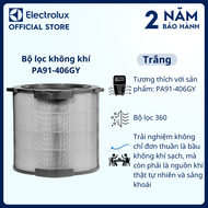 Bộ lọc không khí Electrolux 360 PA91-406GY lọc bụi siêu mịn thông minh Loại bỏ bay mùi khó chịu EFDC