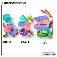 Tupperware Snowflake 1.3L/ 800ml/ 400ml Bekas Simpan Sayur Vegetables Fruits Container