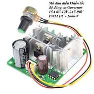 Governor 15A 6V-90V PWM DC motor speed control module