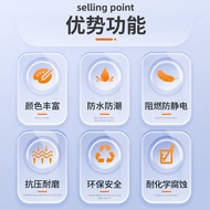 Guangzhou 9mm Papan Berongga Hijau Memproses Bekalan E-dagang Pembahagian Cakera Bulat Papan PP Plas