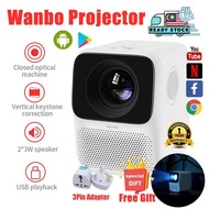 ♙Wanbo projector T2 FreeMax LCD Smart Projector LED 1080P Vertical Keystone Correction Portable Home Theater Projector☞