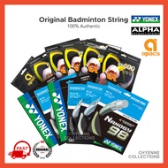 Original Badminton String FREE Restring • Yonex Apacs Alpha Racket String • Exbolt 63 Nanogy 98 BG66 BG5 Match Aerosonic Ultimate