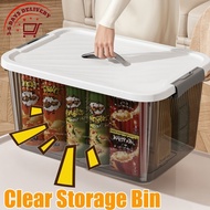 [3-5 DAYS DELIVERY]1/2PCS - Transparent Storage Box PP Plastic Organizer with Lid for Toys Medicine 