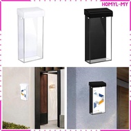 [HomylMY] Brochure Holder, Flyer Holder, Brochure Stand, Wall Mount, Flyer Box, Rainproof. for Kiosk