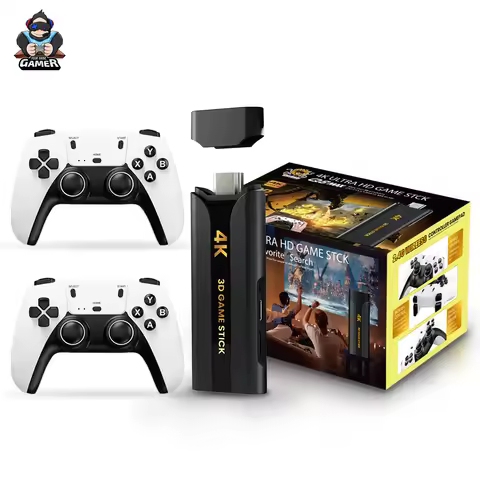 Q8 max Game Stick 4K consola games with 2.4G Wireless Gamepad HD Output Retro Video Game Consoles Cl