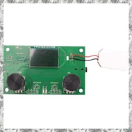 [I O J E] FM Radio Receiver Module 87-108MHz Frequency Modulation Stereo Receiving Board with LCD Di