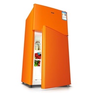 Refrigerator【小冰箱】奥克斯家用小型冰箱双门冷冻冷藏两门母乳小冰箱宿舍迷你节能静音