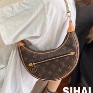 低價限量釋出😍Lv路易威登老花loop芯片款月亮包單肩包腋下包