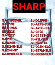 ขอบยางตู้เย็น SHARP รุ่น (2 ประตู ) SJ-C19SS-BL/SJ-C19E/SJ-C19SS/SJ-S22E/SJ-Y22T/SJ-23L/SJ-D24N/SJ-D
