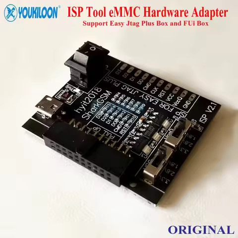ISP TOOL eMMC Hardware v2.1 Support for Z3X-Easy Jtag Plus Box and FUI Box