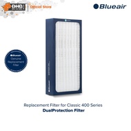 Blueair Replacement Filter for Classic 400 Series (403, 405, 450E, 480i, 490i)- DualProtection Filte