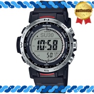 Casio Pro Trek PRW-35-1AJF Climber Line Radio Solar Men's Watch Black Biomass Plastic Domestic Genui
