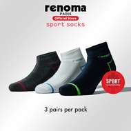 Renoma Cotton Sports Socks (3 pairs)