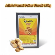 *Tin Biscuit* Julie's Peanut Butter Biscuit 5.5kg Halal & Ready Stock