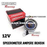 Speedometer Amper Bensin Led Jarum Amper Bensin Jarum Led Lampu Universal Fuel Meter Bensin Amper Me