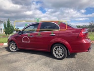 Bộ ốp nẹp viền cong kính + chân kính INOX xe Daewoo Gentra Chevrolet Aveo ( Không dùng cho Gentra X)