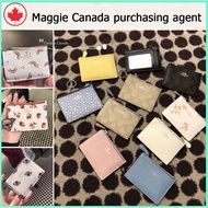 #Maggie Canada# Coach_F88208 Mini Skinny ID Case Women Men Card Holder Wallet Zip Coin Pouch Keychai