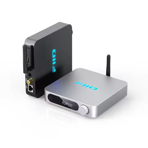 FiiO SR11 Streameing Music Receiver 2.4G-5G Daul WiFi Hi-Res Audio DSD256 Remote Control Support Air