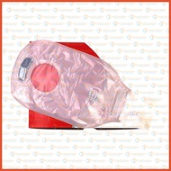 18193 Hollister Drainable Pouch with AF300 Filter Lock N Roll Closure - Transparent (57mm) 1 Box 10p