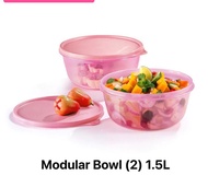 ภาชนะใส่อาหาร Tupperware รุ่น Modular Bowl 1.5L สีชมพู 1ใบ